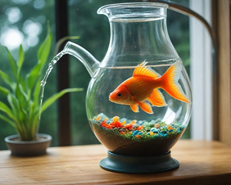 Cómo cambiar el agua del acuario sin estresar a los peces