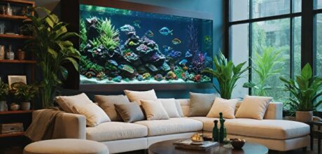 Cómo integrar el acuario en la decoración de tu sala