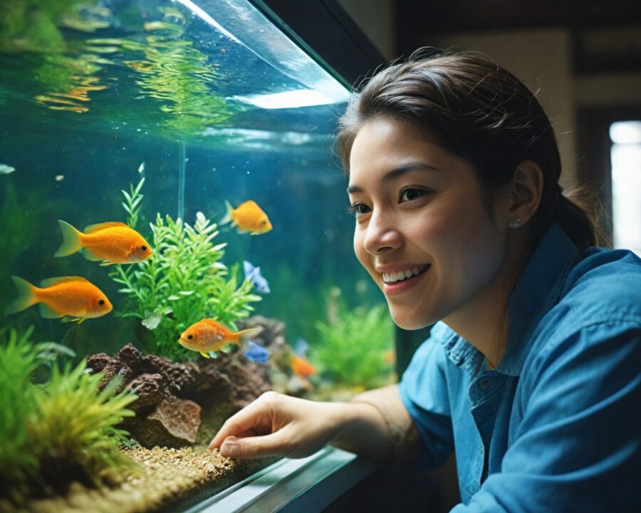 Cómo mantener el agua del acuario cristalina fácilmente