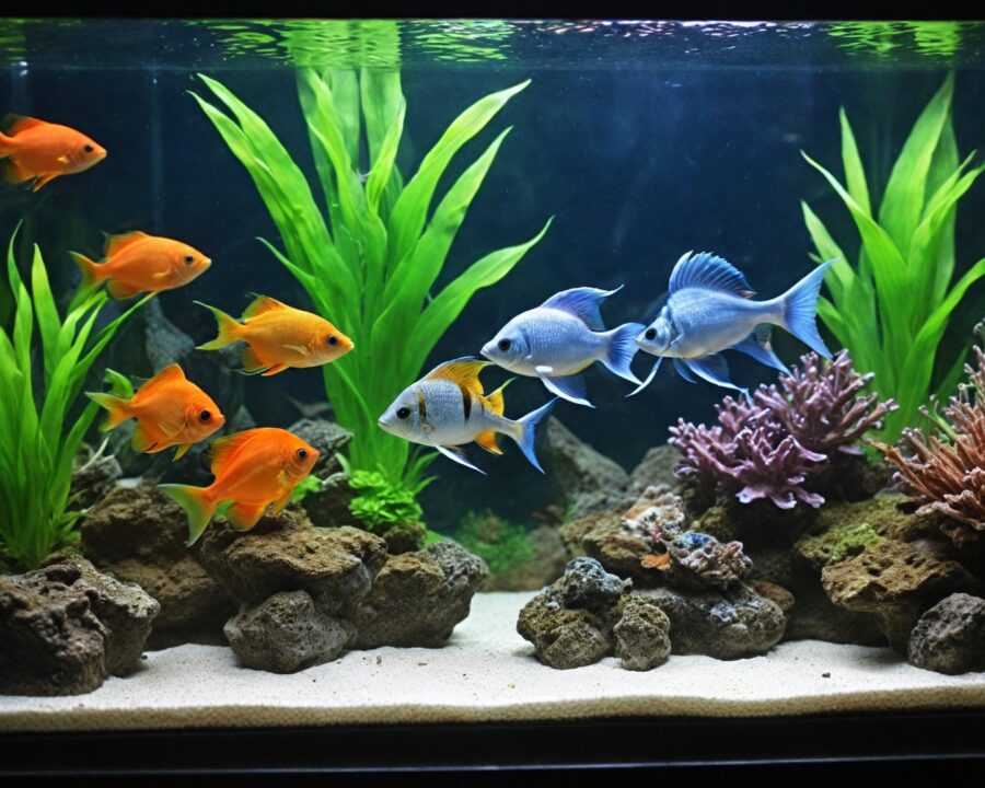 Tipos de peces ideales para principiantes en acuarios