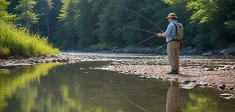Técnicas para lanzar con precisión en la pesca con mosca