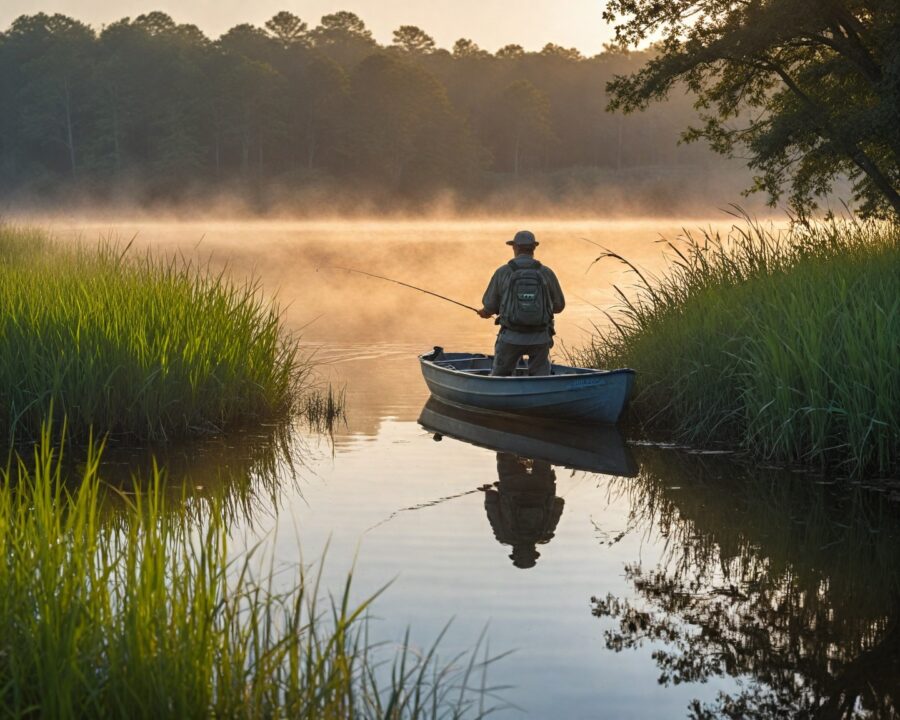 Técnicas básicas de pesca con caña para principiantes
