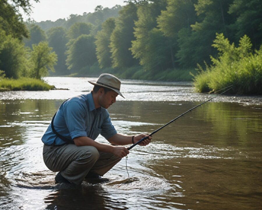 Cómo leer las corrientes del río para pescar mejor