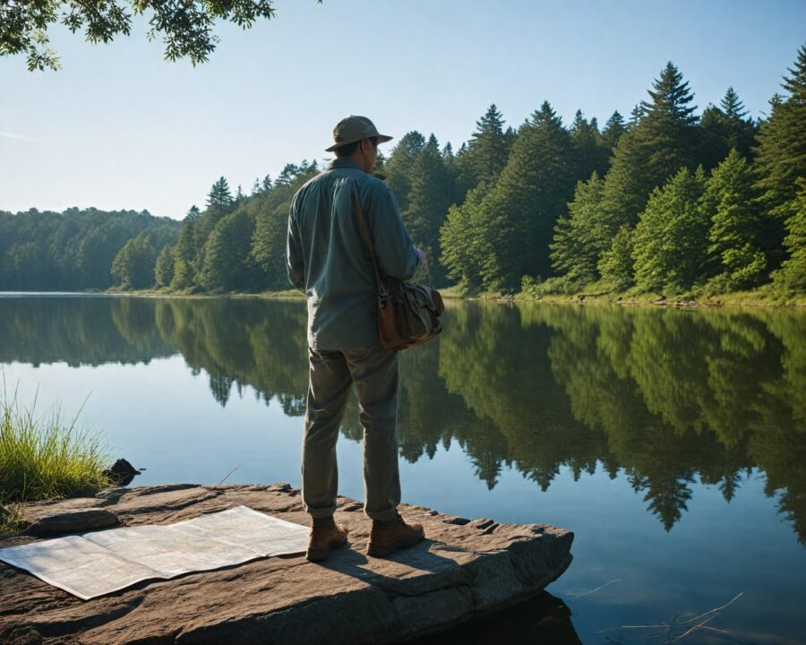 Cómo identificar zonas ideales de pesca en lagos fácilmente