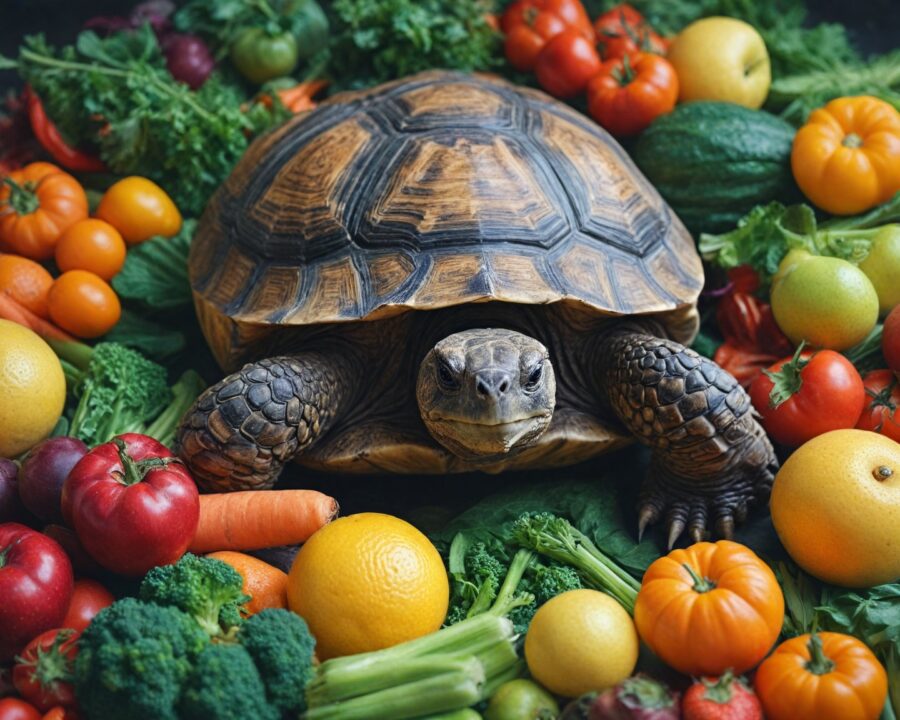Qué comen las tortugas y alimentos que deben evitar