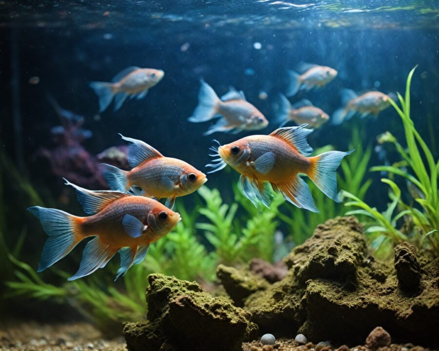 Peces que nadan en vertical: causas y curiosidades