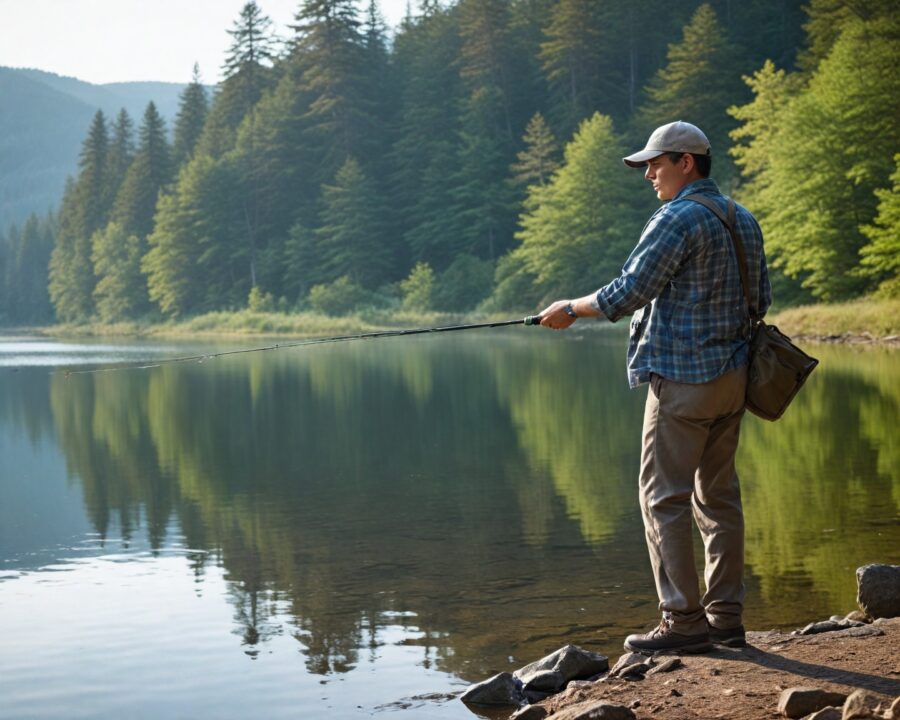 Técnicas efectivas para pescar con caña telescópica
