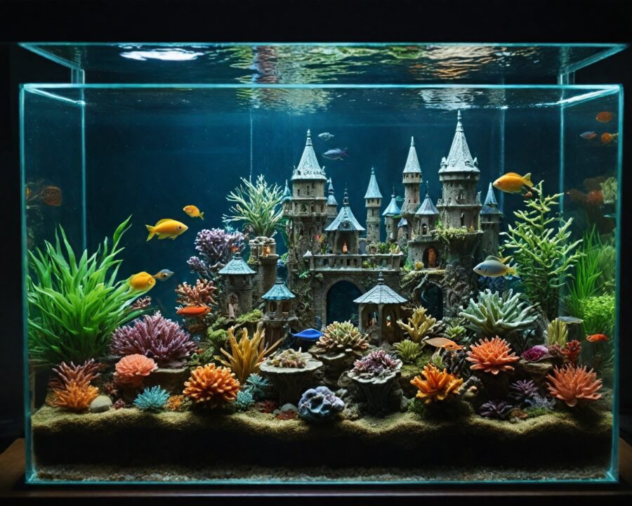 Cómo hacer un acuario temático para peces paso a paso