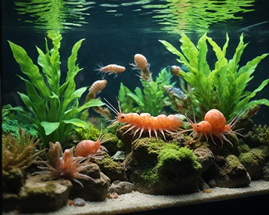 Cómo crear acuarios con gambas y caracoles para principiantes