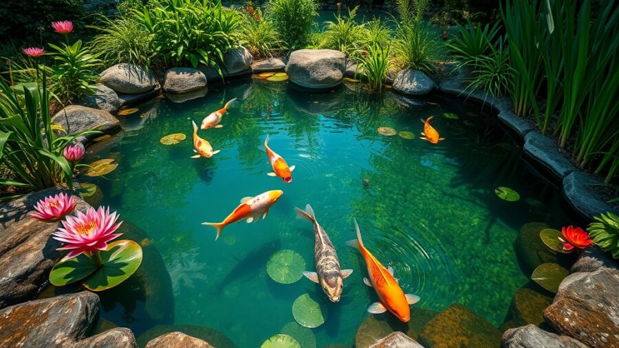 Cómo Crear un Acuario Estanque en tu Jardín Exterior