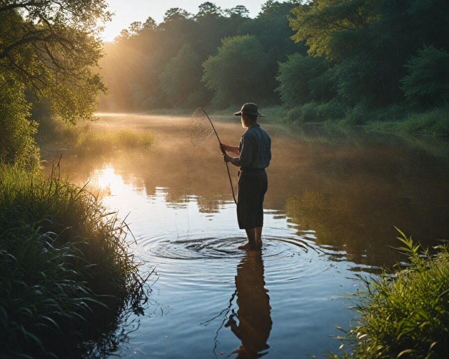 Cómo usar una red de pesca manual: guía paso a paso