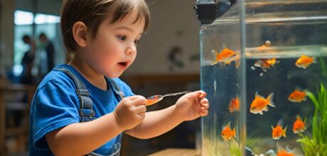 Cómo enseñar a los niños a cuidar peces en casa