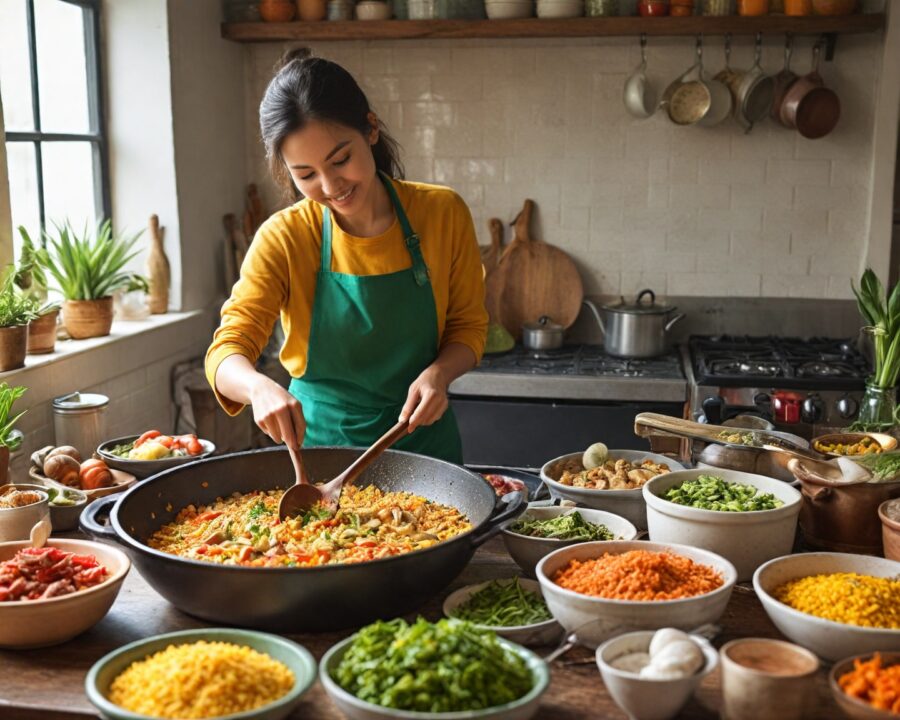 Cómo hacer arroz chaufa peruano casero paso a paso