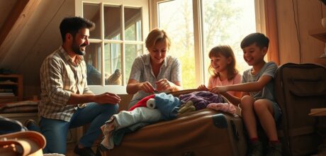 Cómo organizar vacaciones familiares económicas