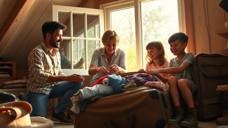 Cómo organizar vacaciones familiares económicas
