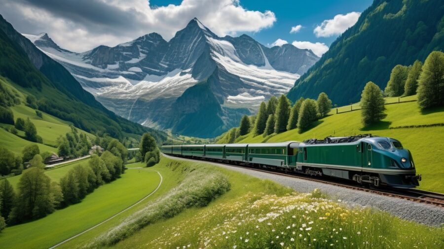 Viaje en tren: Rutas escénicas imperdibles